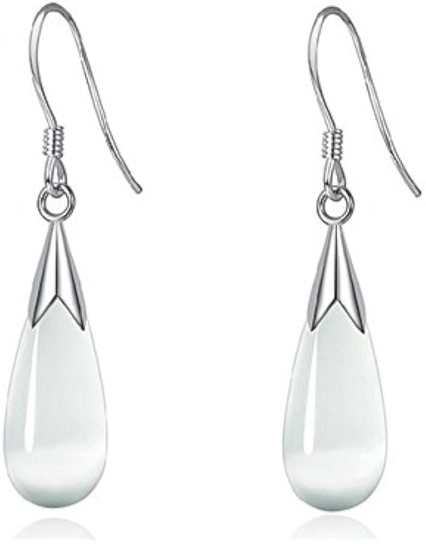 Silver Shoppee 'Pearl Drop' Sterling Silver Earrings for Girls and Women