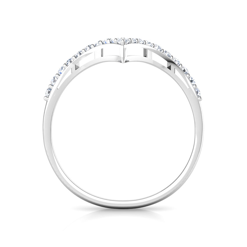 Apex Stackable Silver Ring