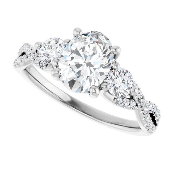 CENTER ROUND STONE SILVER RING WITH 925 HALLMARK